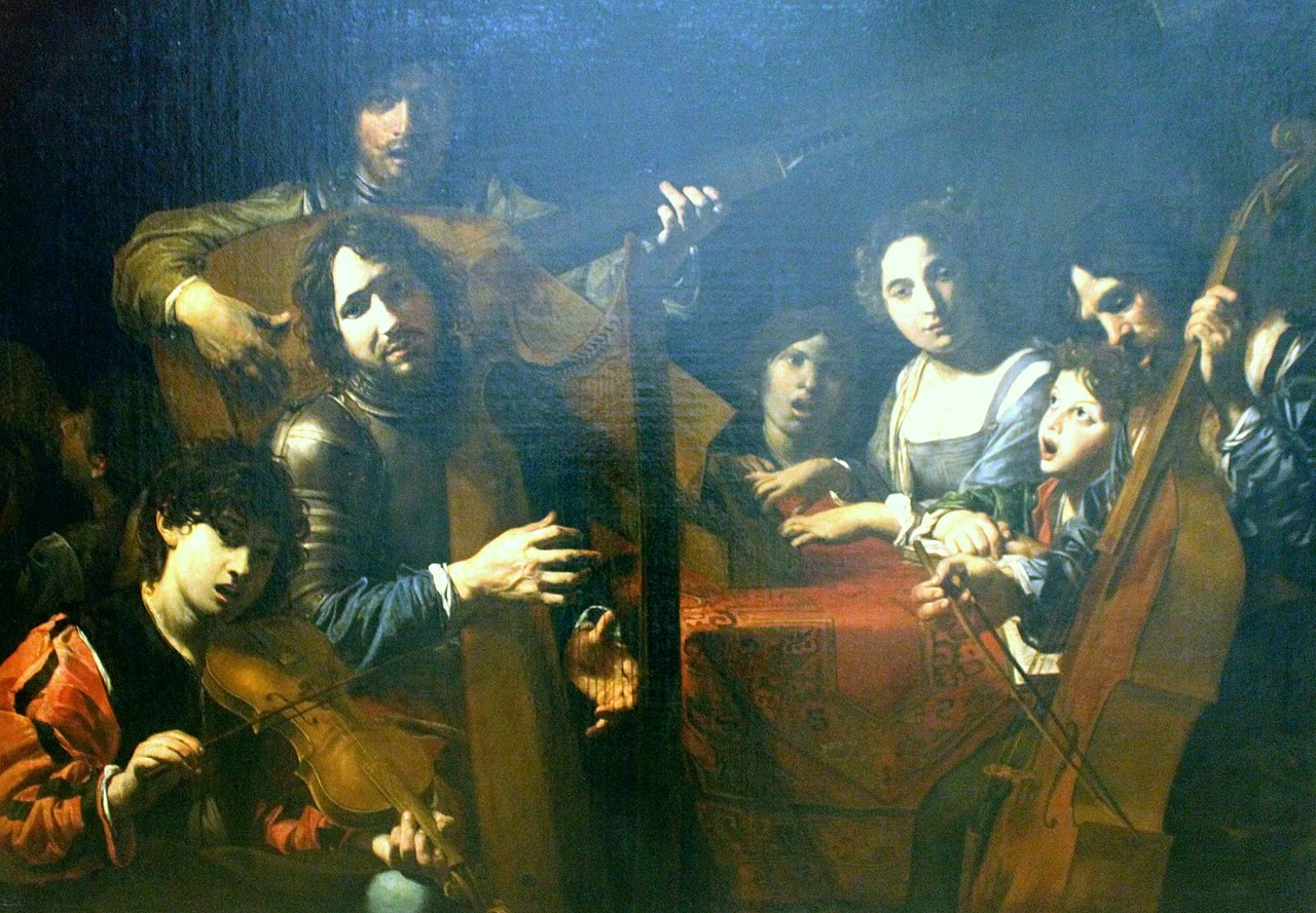 Scena con musicanti - Museum der bildenden Künste